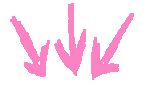 pink down arrows